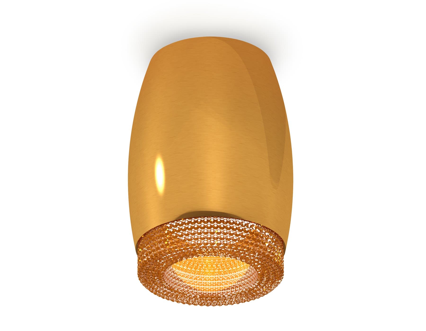Ambrella Комплект накладного светильника XS1125011 PYG/CF золото желтое полированное/кофе MR16 GU5.3 (C1125, N7195) — миниатюра 1