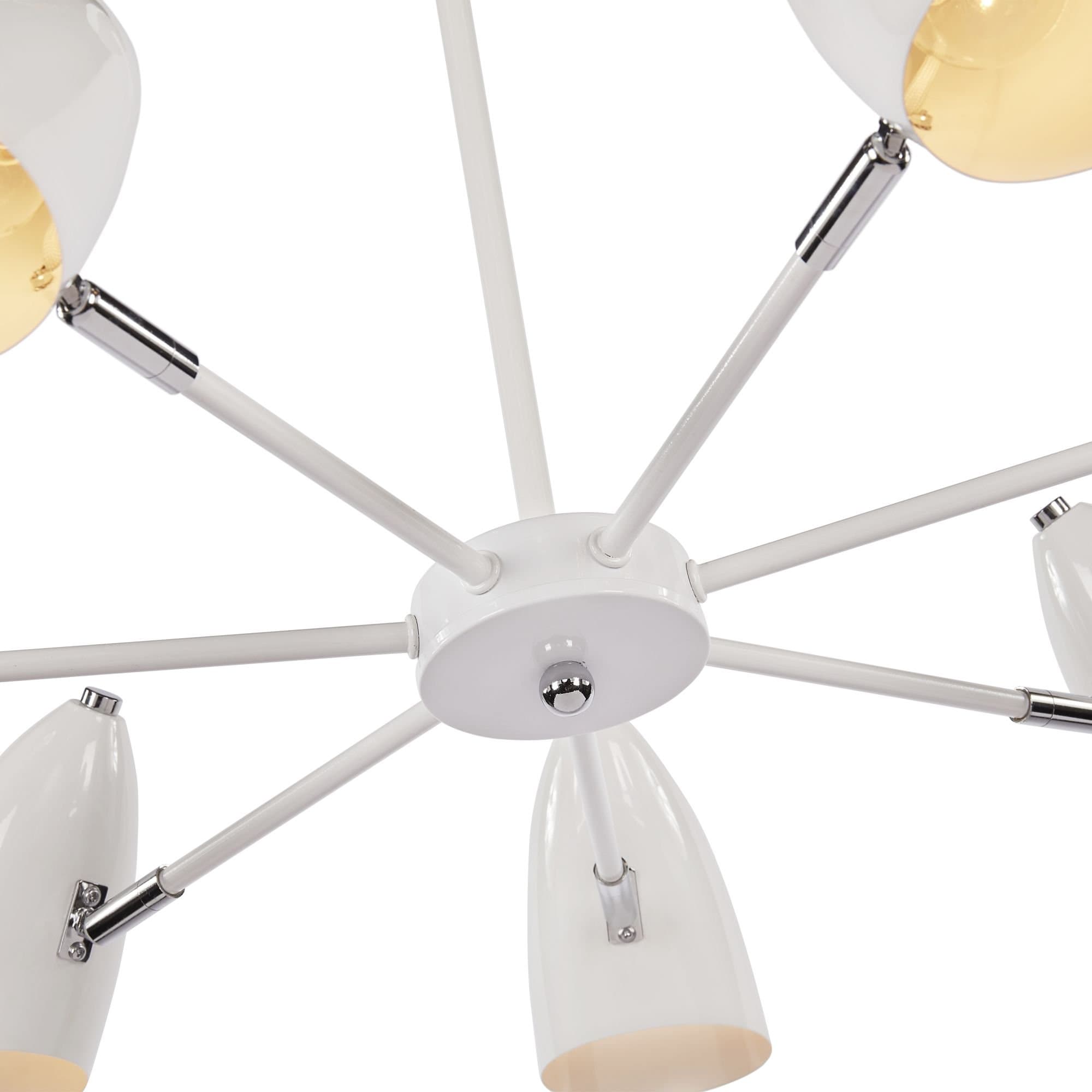 Freya Modern Aida Белый Люстра E14 40W FR5852-CL-07-W — миниатюра 5