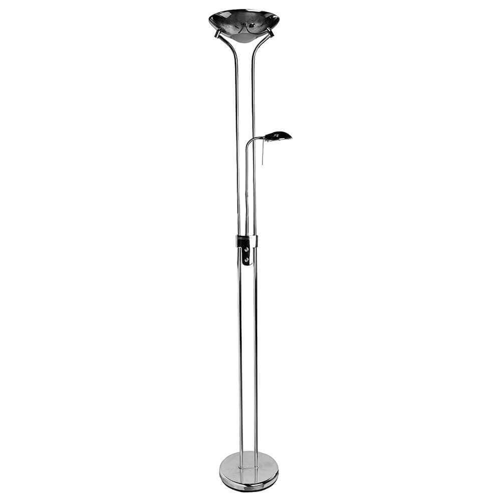 Arte Lamp Duetto Хром Торшер 230W/33W R7S-118MM/G9 1x2300,1x330lm A4329PN-2CC