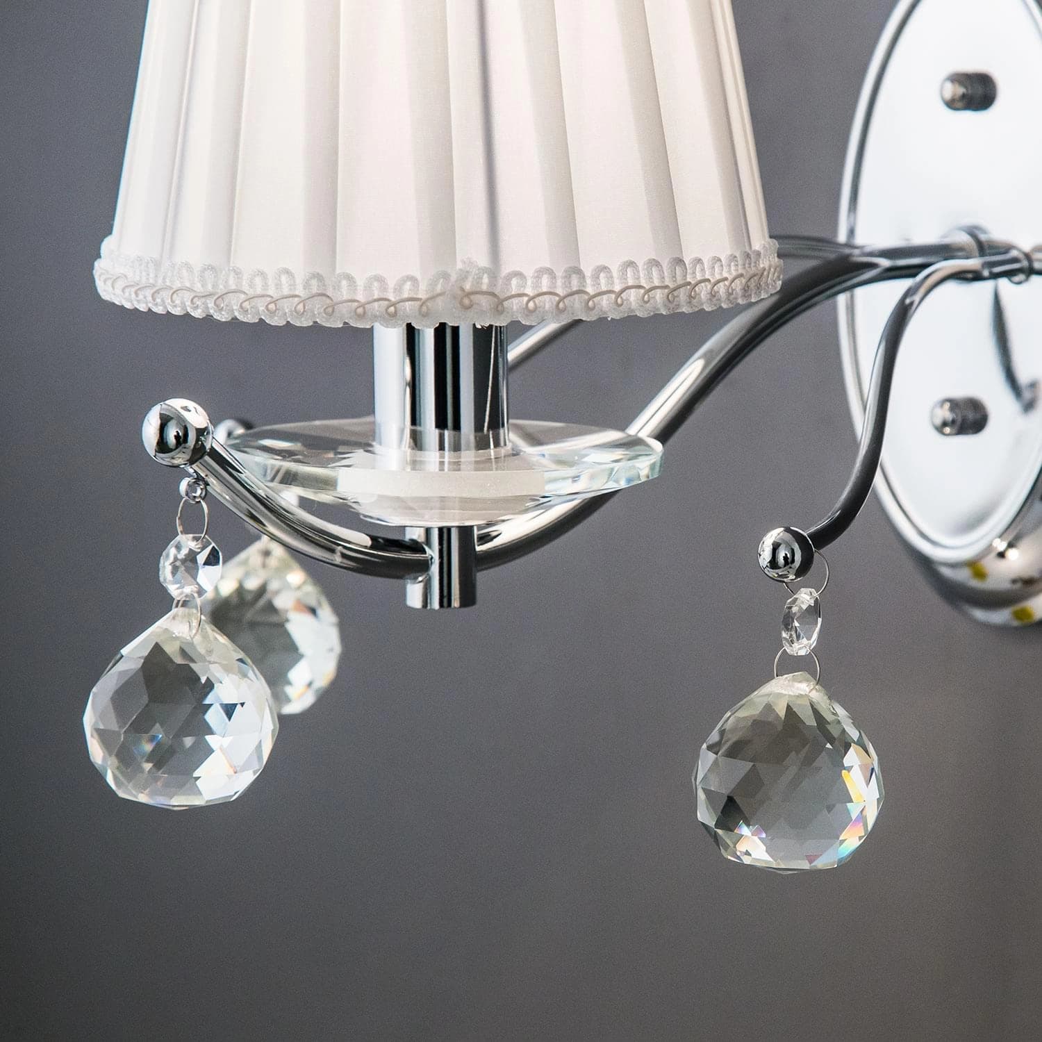 Citilux CL438311 Шелли Хром+Белый Светильник Бра — миниатюра 4