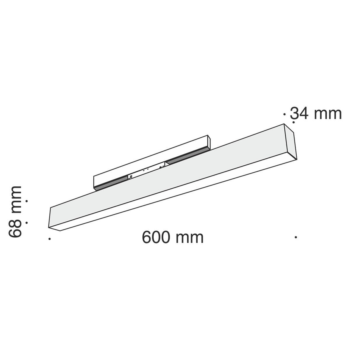 Maytoni Трековый светодиодный светильник  Track lamps TR012-2-20W3K-B — миниатюра 6