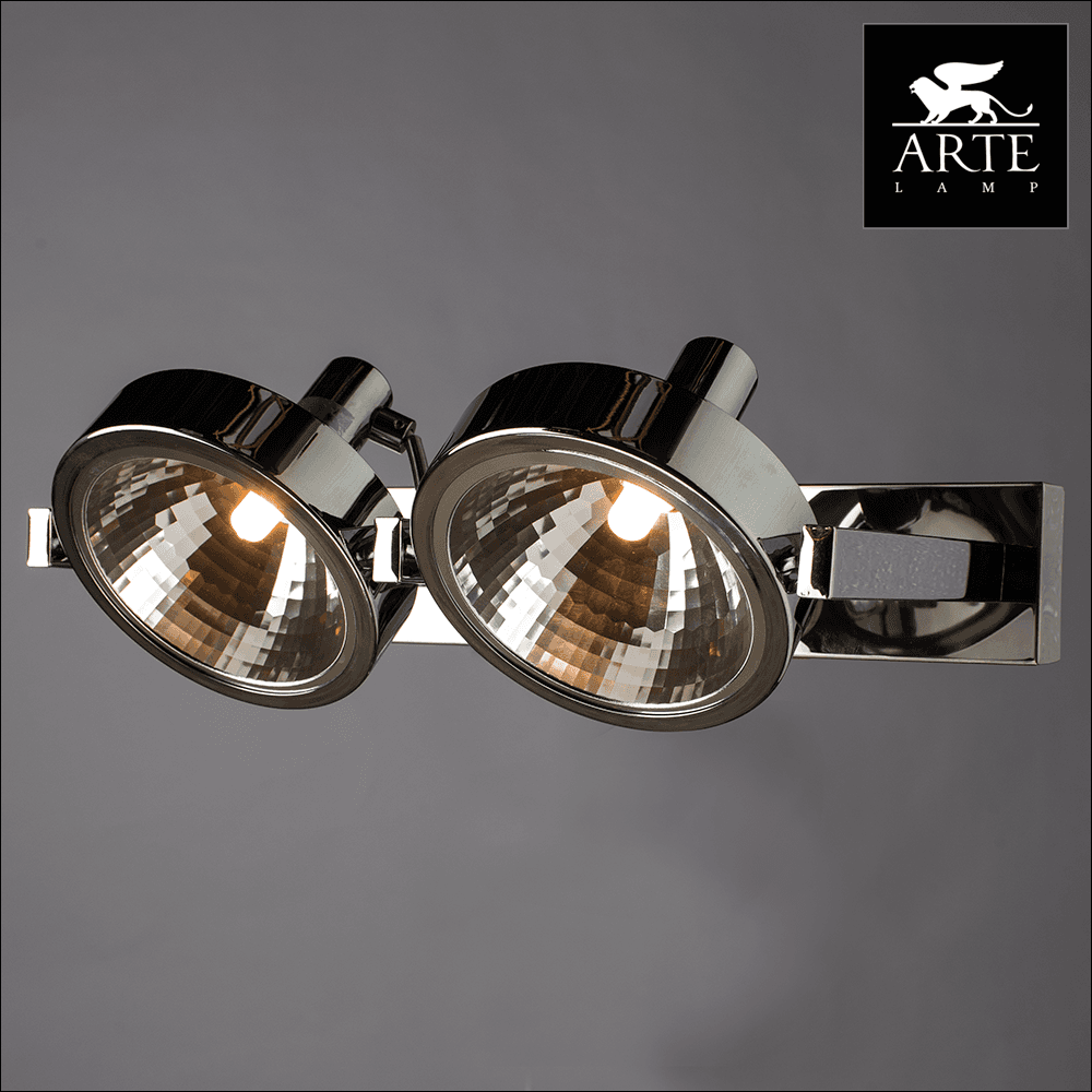 Arte Lamp Faccia Хром Спот 1x40W 2xG9 A4507PL-2CC — миниатюра 2