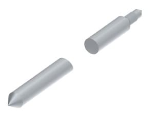 OSTEC Стержень заземления L-1500 заостренный D16 quick, гор. цинк