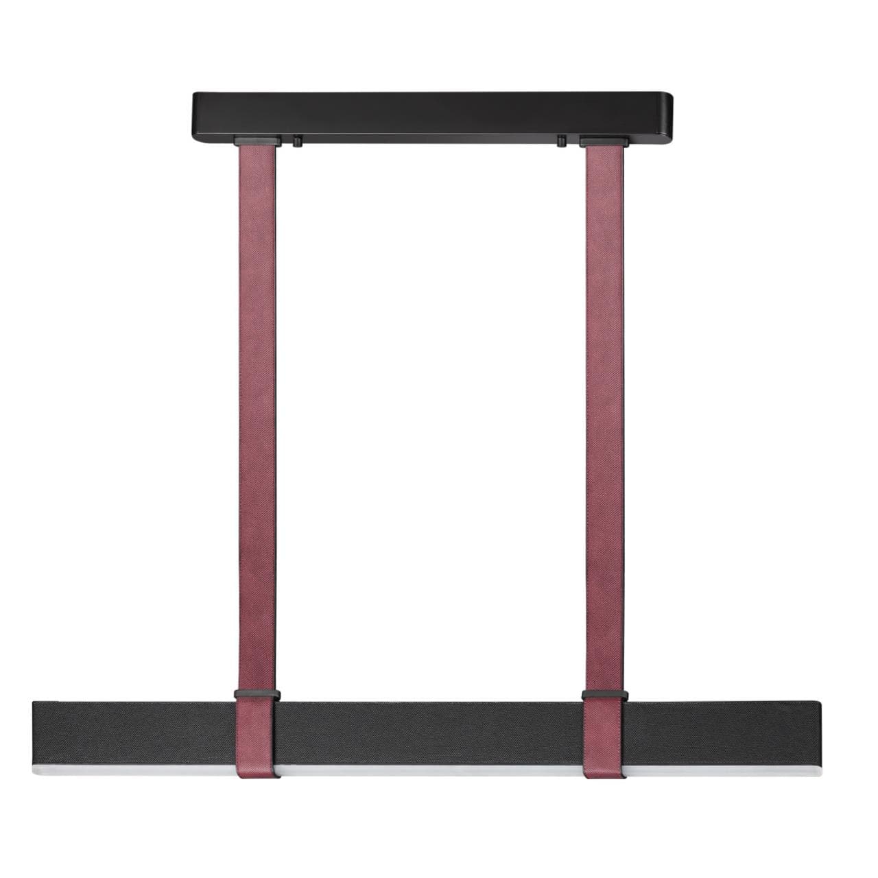 Odeon Light 6629/25L HIGHTECH ODL24 металл/экокожа/ткань/акрил бордовый/черный Подвесной светильник IP20 LED 25W 3000K 220V VINCENT