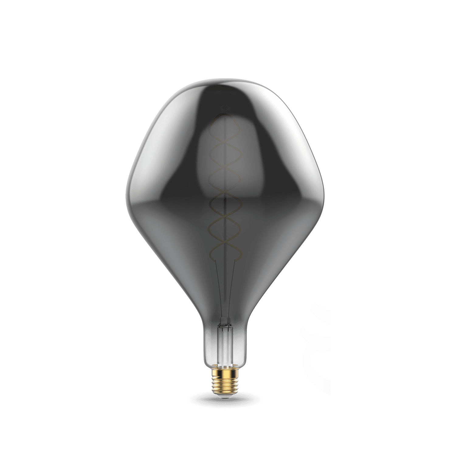 Gauss Лампа Filament SD160 8W 300lm 2400К Е27 gray flexible LED 163802008 — миниатюра 5
