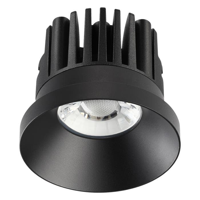 Novotech 357586 NT18 032 черный Встраиваемый светодиодный светильник 10W 100-265V METIS