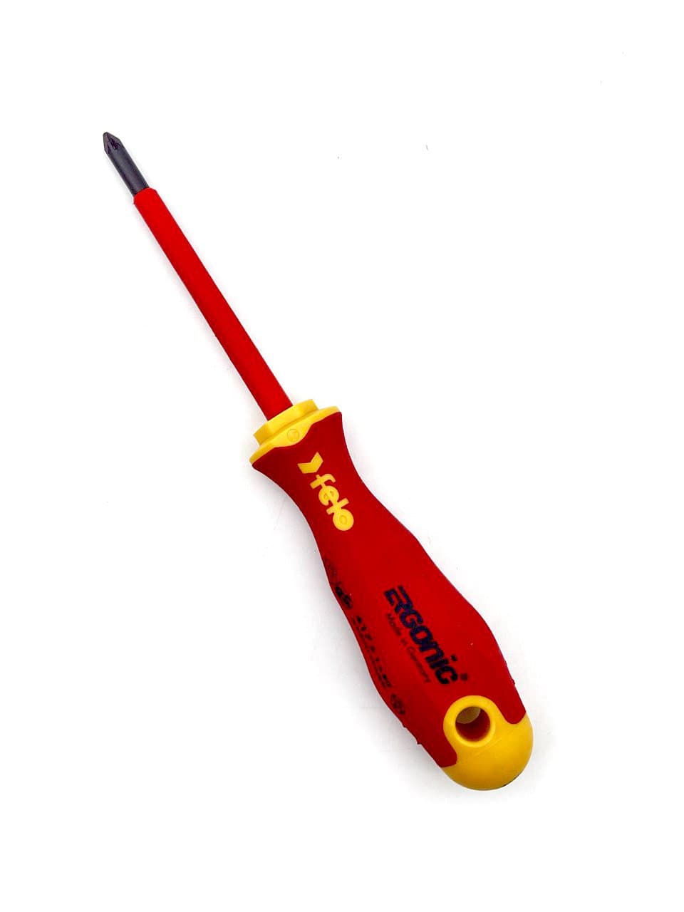 Felo Отвертка диэлектрическая Ergonic  крестовая +/- Z 1X80 41710290 — миниатюра 2