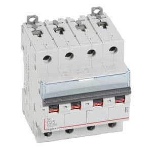 Legrand DX3 Автоматический выключатель 4P 25A (С) 10kA/16kA 409338 — миниатюра 2