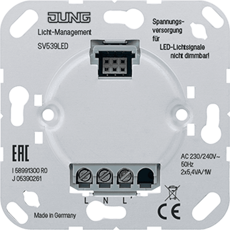 JUNG Вставка питания светодиодов SV539LED