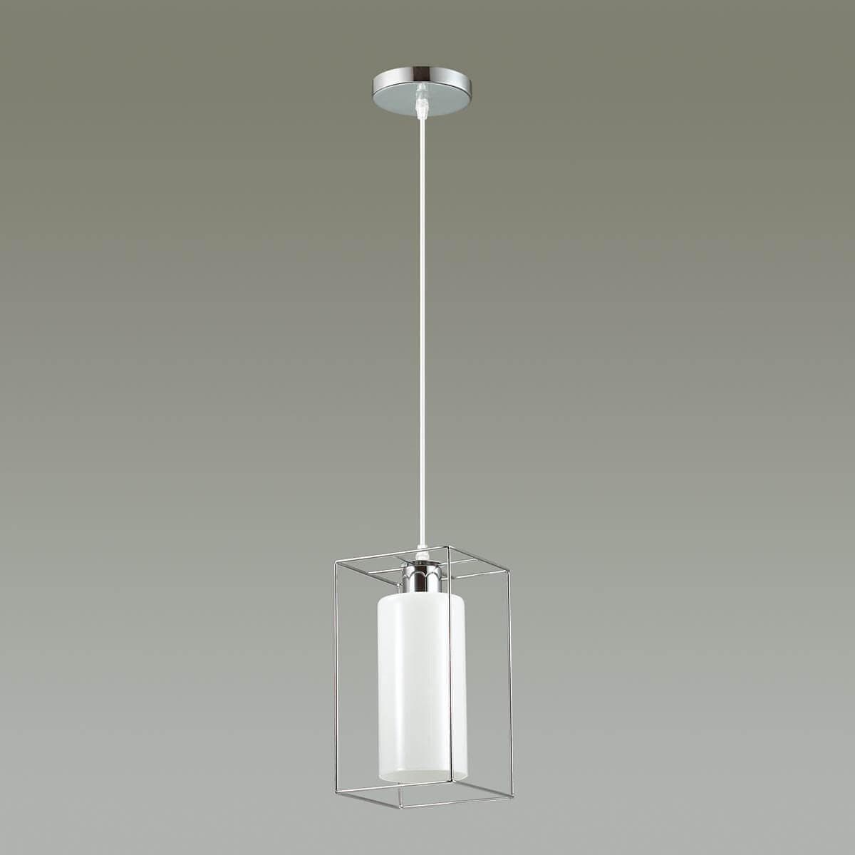 Lumion 3731/1 LN19 261 хром/белый Подвес E27 60W 220V ELLIOT — миниатюра 3
