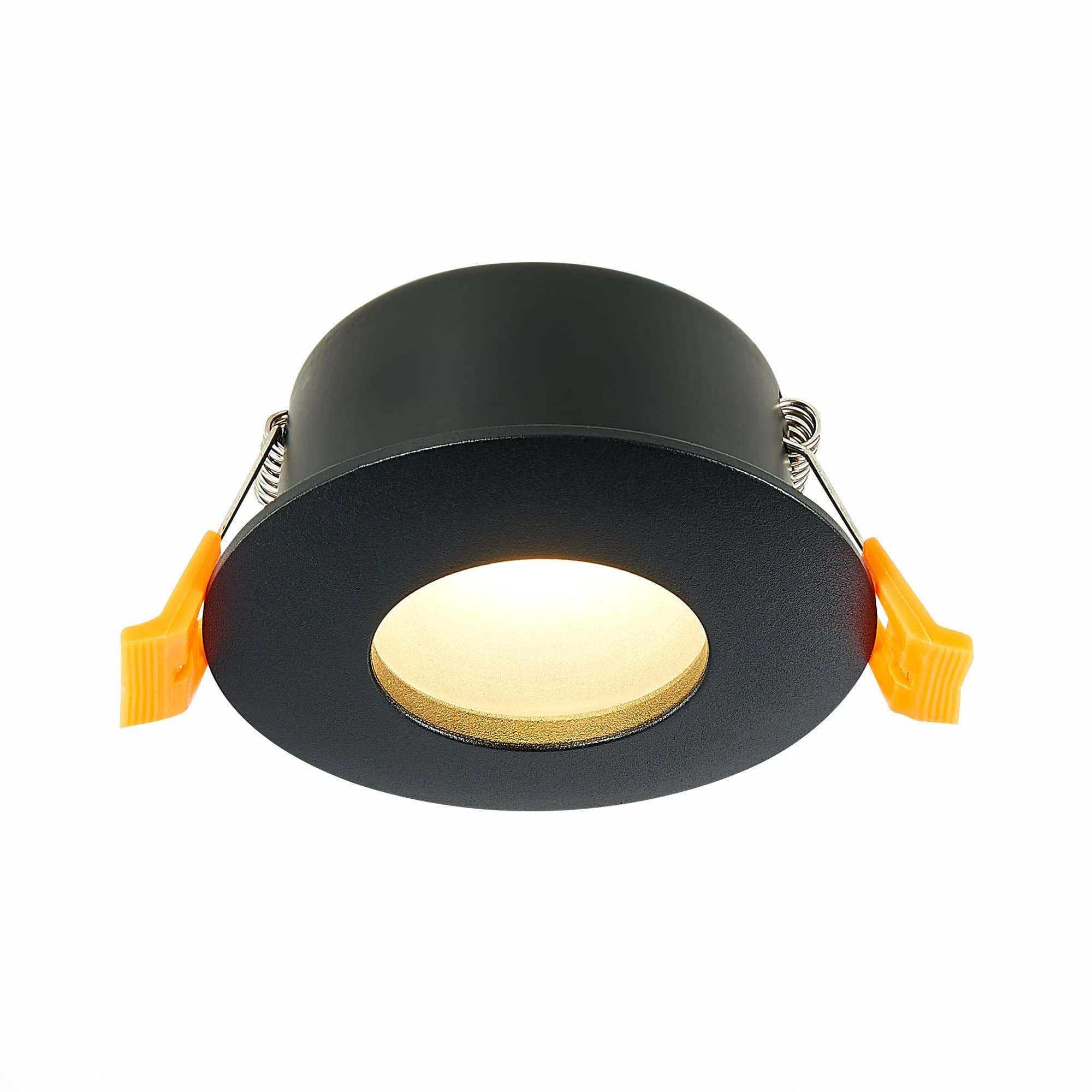 ST LUCE ST213.408.01 Св-к встр. Черный GU10 1*50W IP44 L84xW84xH50 220V Без ламп