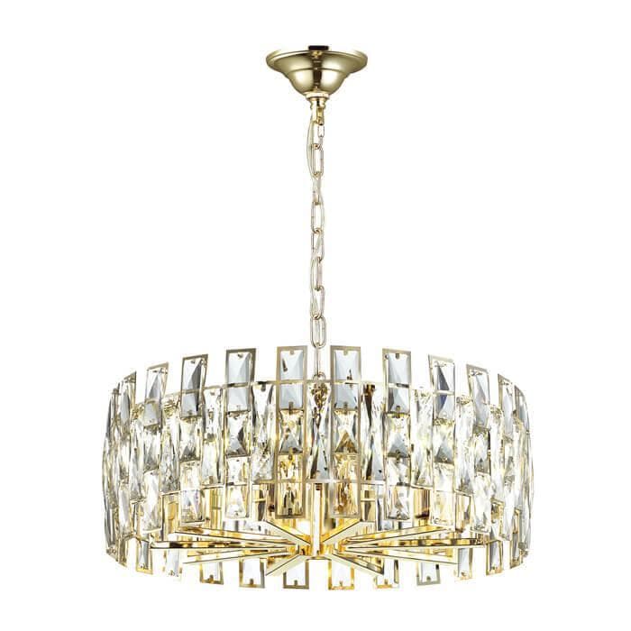 Odeon Light 4121/10 ODL19 436 золото/хрусталь Люстра E14 10*40W DIORA — миниатюра 1
