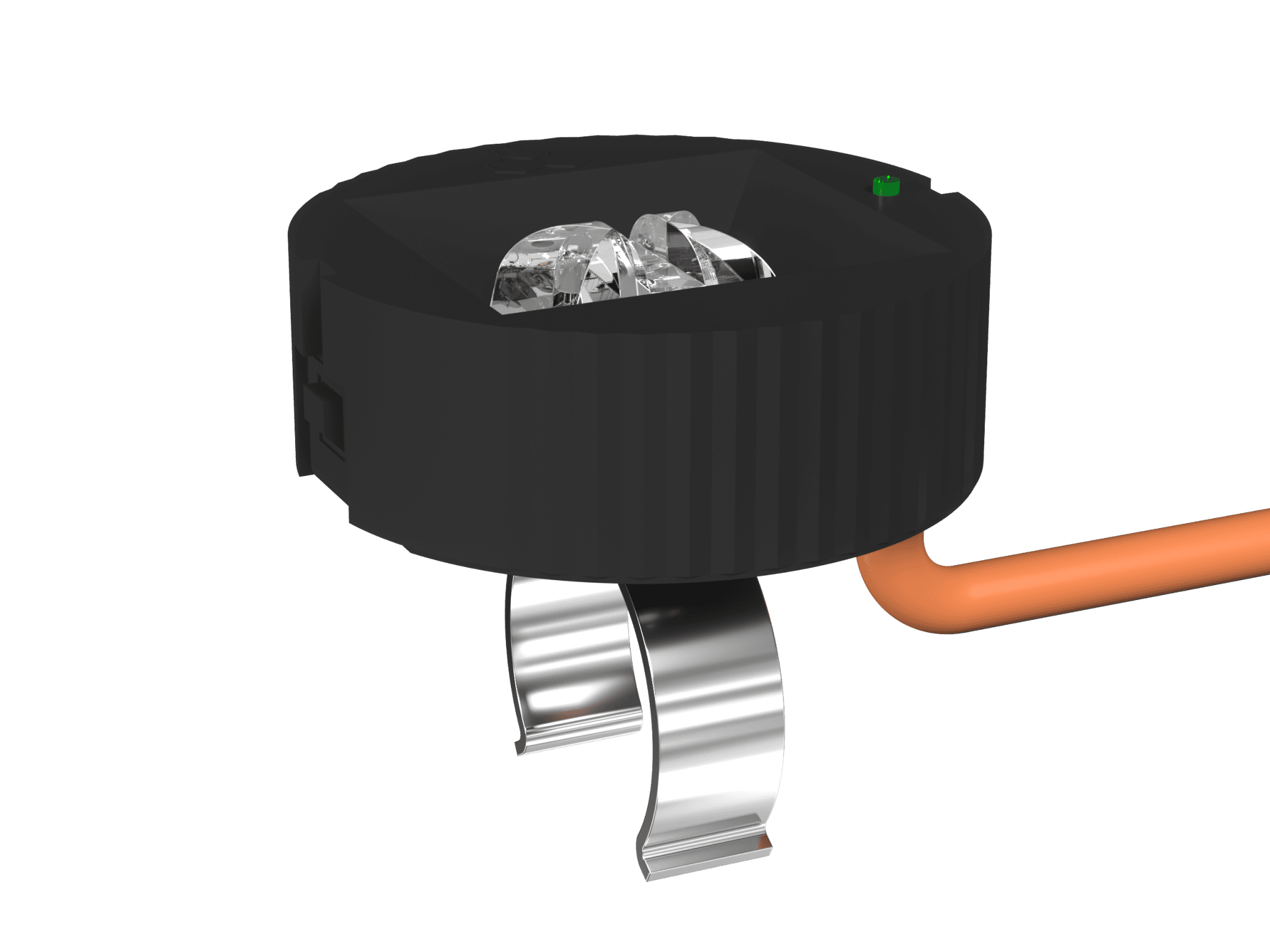 Белый свет Аварийный светильник BS-OKO-81-L2-INEXI3 Black a15282 — миниатюра 2