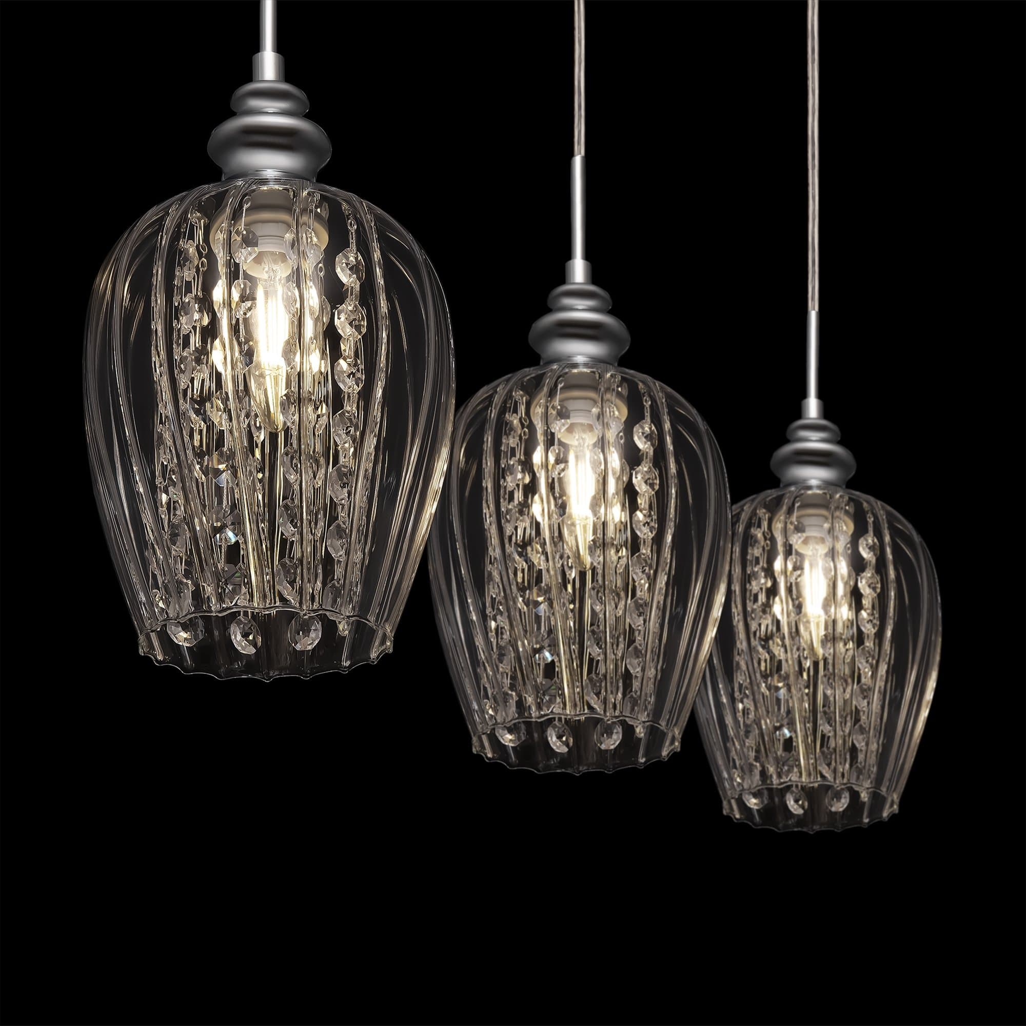 Maytoni Pendant Blues Никель Подвес 3xE14 40W MOD044-PL-03-N — миниатюра 6