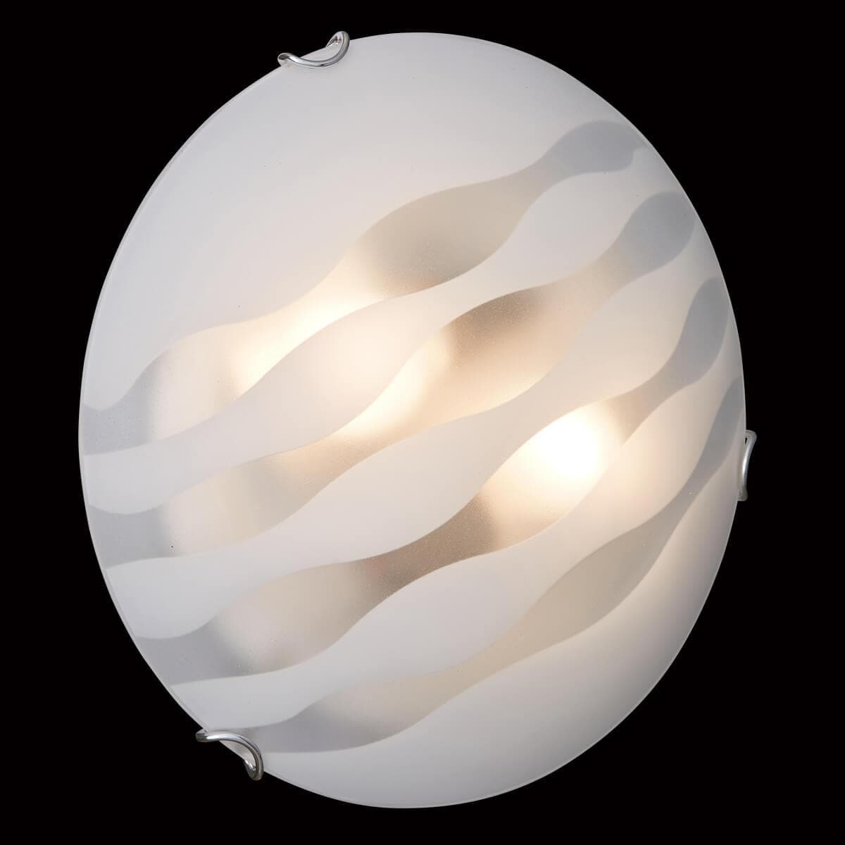Sonex 133/K SN 102 св-к ONDINA стекло E27 2*60Вт D300 — миниатюра 3