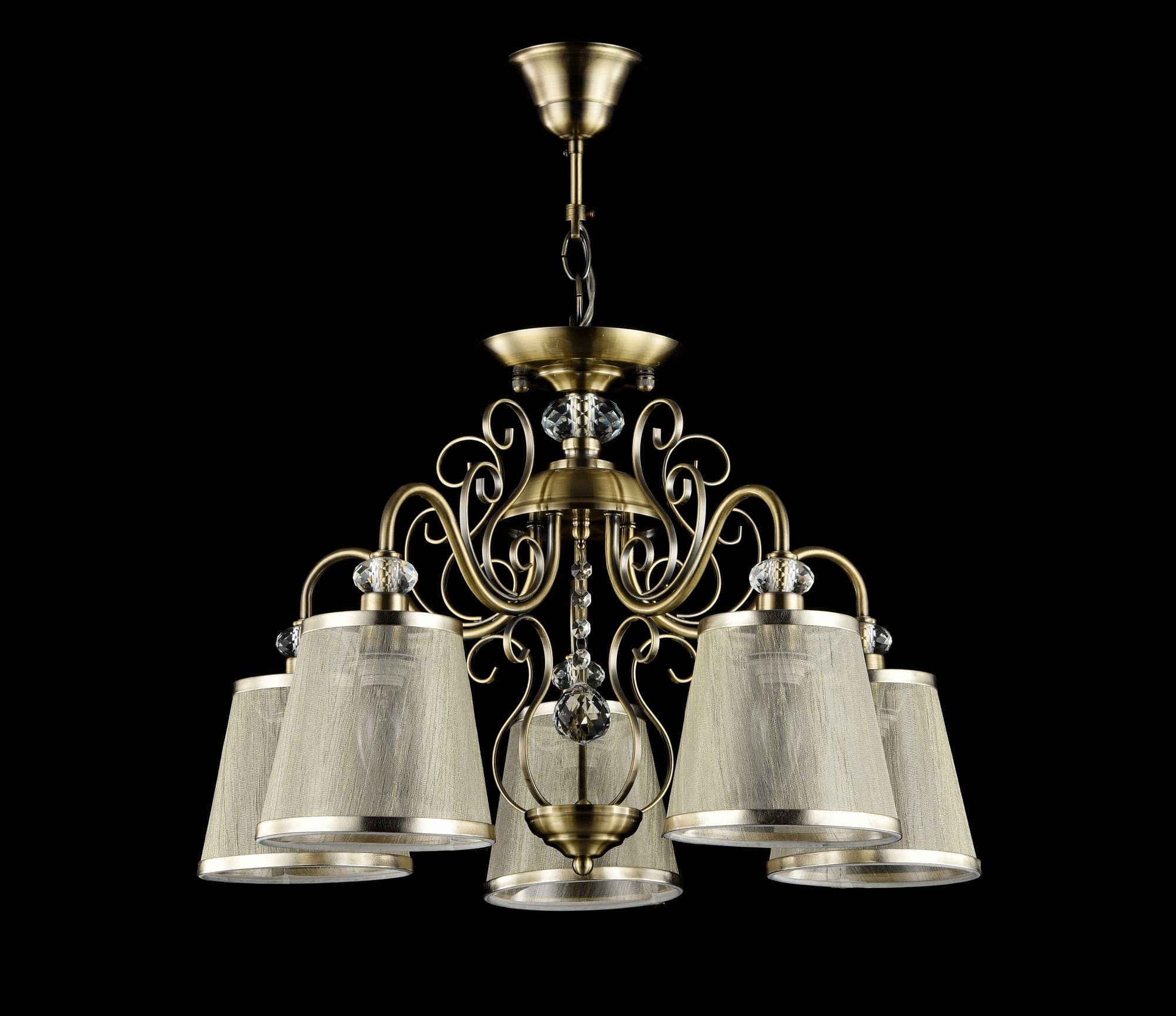 Freya Classic Driana Бронза Антик Потолочный светильник E14 40W FR2405-PL-05-BZ — миниатюра 5