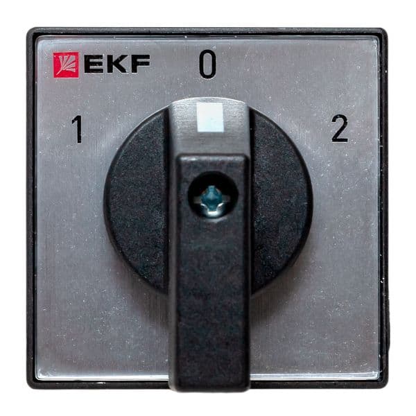 EKF Переключатель кулачковый ПК-1-43 10А 3P «1-0-2» IP65 — миниатюра 2
