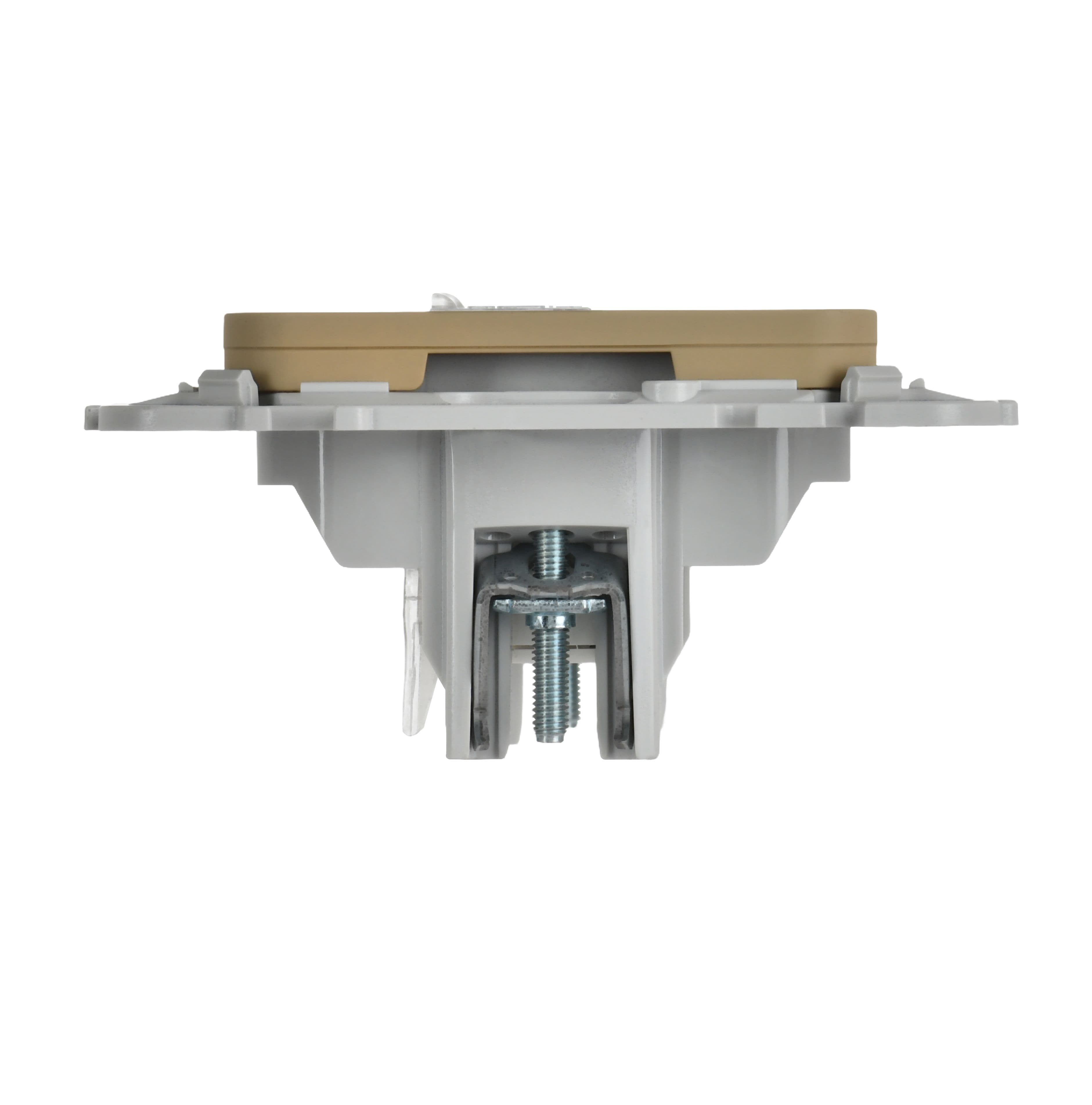 IEK FLITE Хаки Розетка 2-местная компьютерная RJ45 категория 5Е UTP — миниатюра 5
