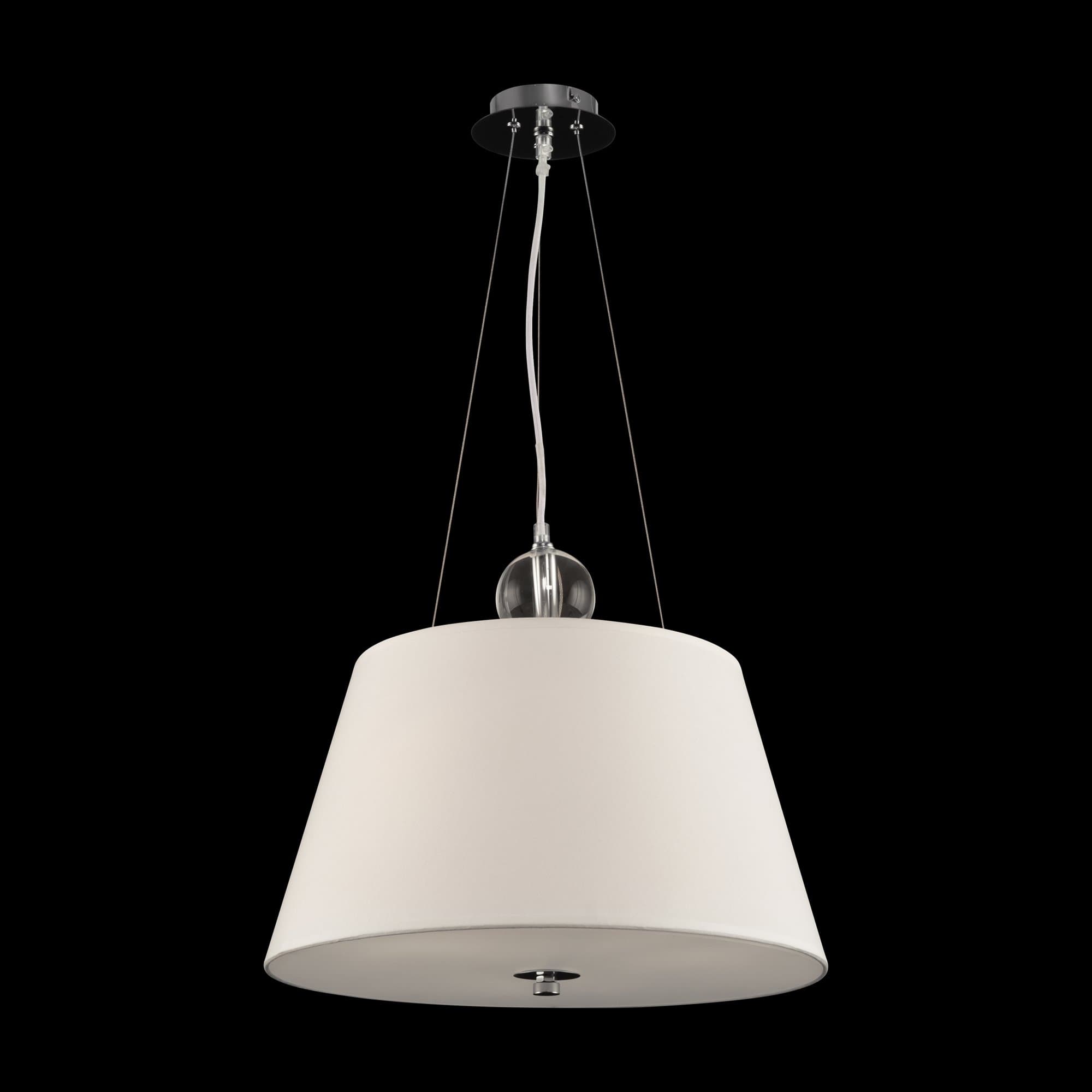 Maytoni Modern Bergamo Хром Подвес 3xE27 60W MOD613PL-03BG — миниатюра 9