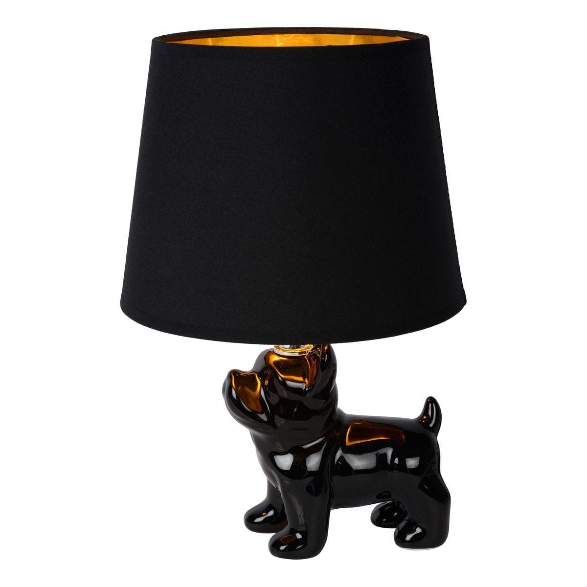 Lucide EXTRAVAGANZA SIR WINSTON Черный Настольная лампа 13533/81/30 — миниатюра 5