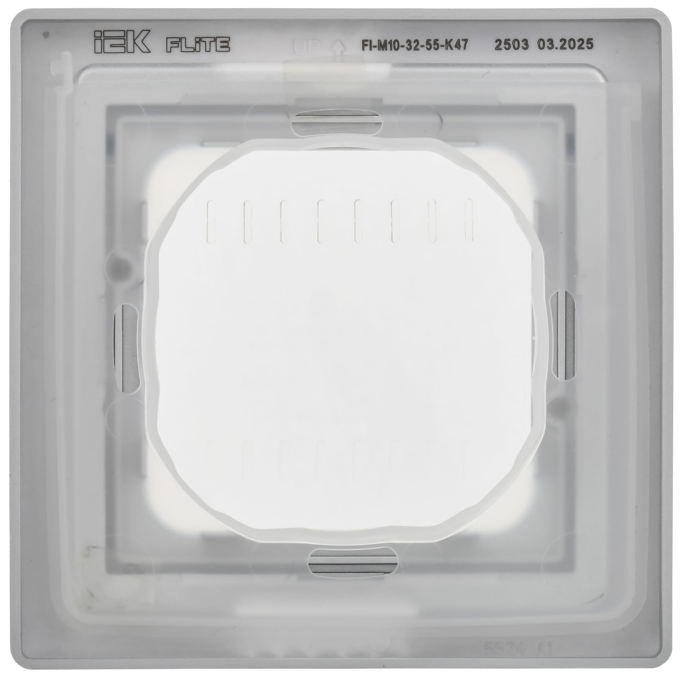 IEK FLITE Алюминий Рамка 1-местная IP55 — миниатюра 3