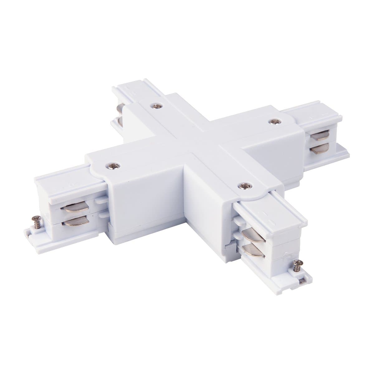 Elektrostandard TRC-1-3-X-WH / Соединитель электрический Коннектор X-образный для трехфазного шинопровода (белый) a039501