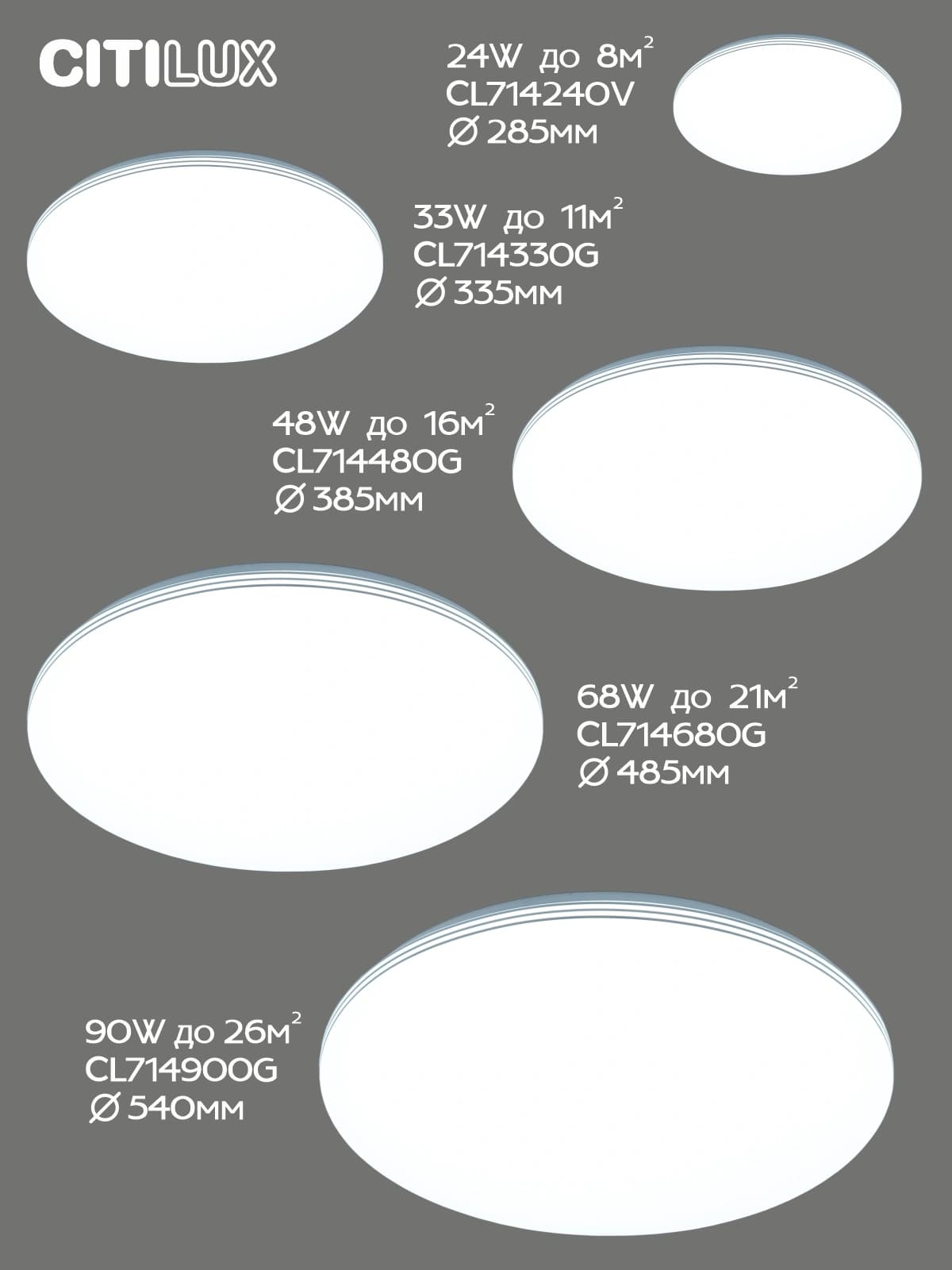 Citilux CL714900G Симпла Светильник LED с пультом — миниатюра 13