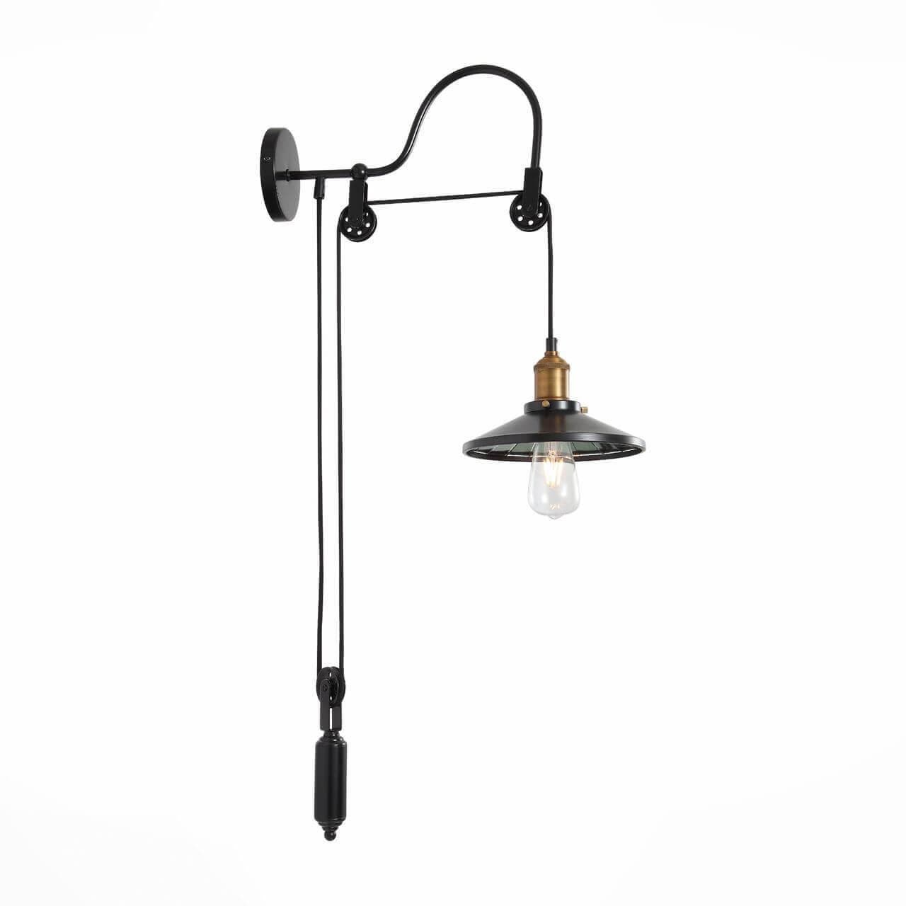 ST LUCE SL270.401.01 Бра  Темно-коричневый/Темно-коричневый, Бронза E27 LED 1*4W — миниатюра 1