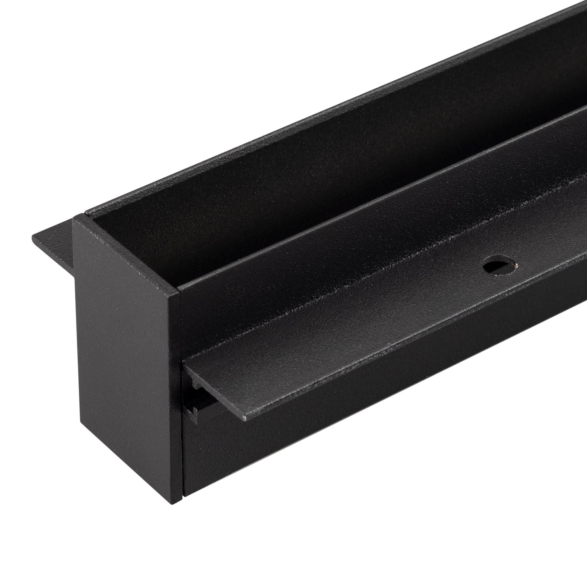 Arlight Трек встраиваемый MAG-TRACK-2538-FDW-1000 (BK) (IP20 Металл, 3 года) 036121 — миниатюра 4
