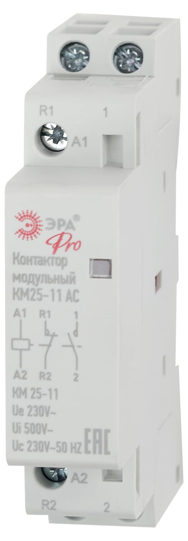 ЭРА NO-902-293 Pro Контактор модульный КМ25-11 AC (12/120/3600)