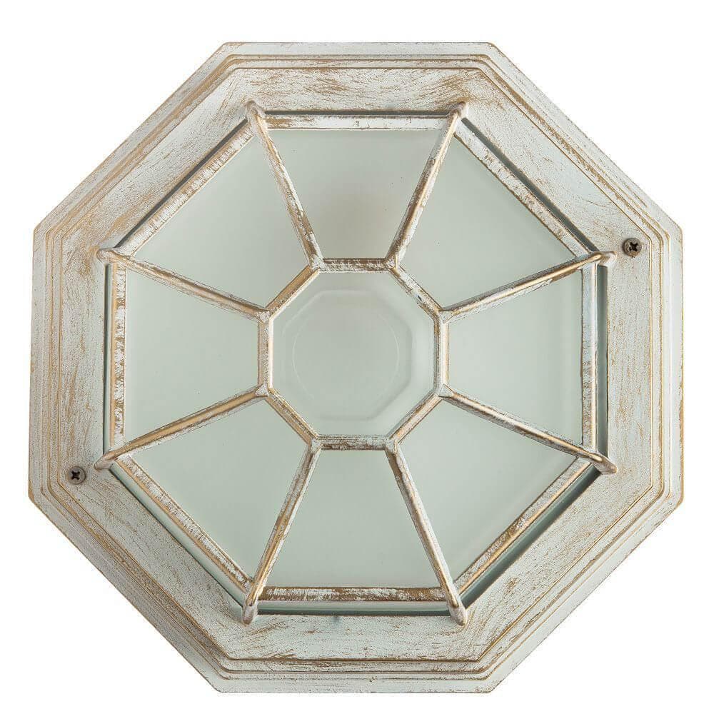 Arte Lamp Pegasus Белый Светильник уличный потолочный 1x60W 1xE27 A3121PF-1WG — миниатюра 3