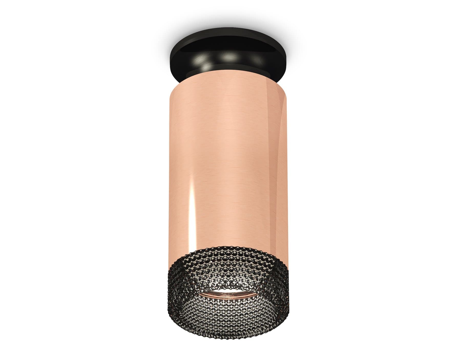 Ambrella Комплект накладного светильника XS6326102 PPG/PBK/BK золото розовое полированное/черный полированный/тонированный MR16 GU5.3 (N6902, C6326, N — миниатюра 1