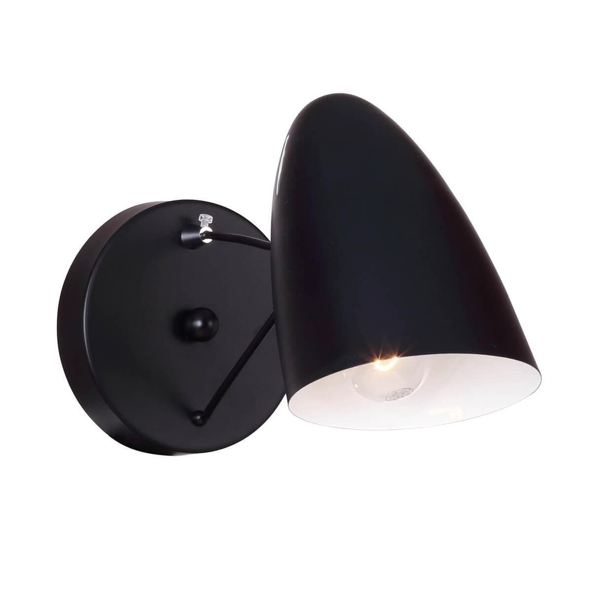 Favourite Humpen Черный Светильник настенный 1*E14*40W 1757-1W