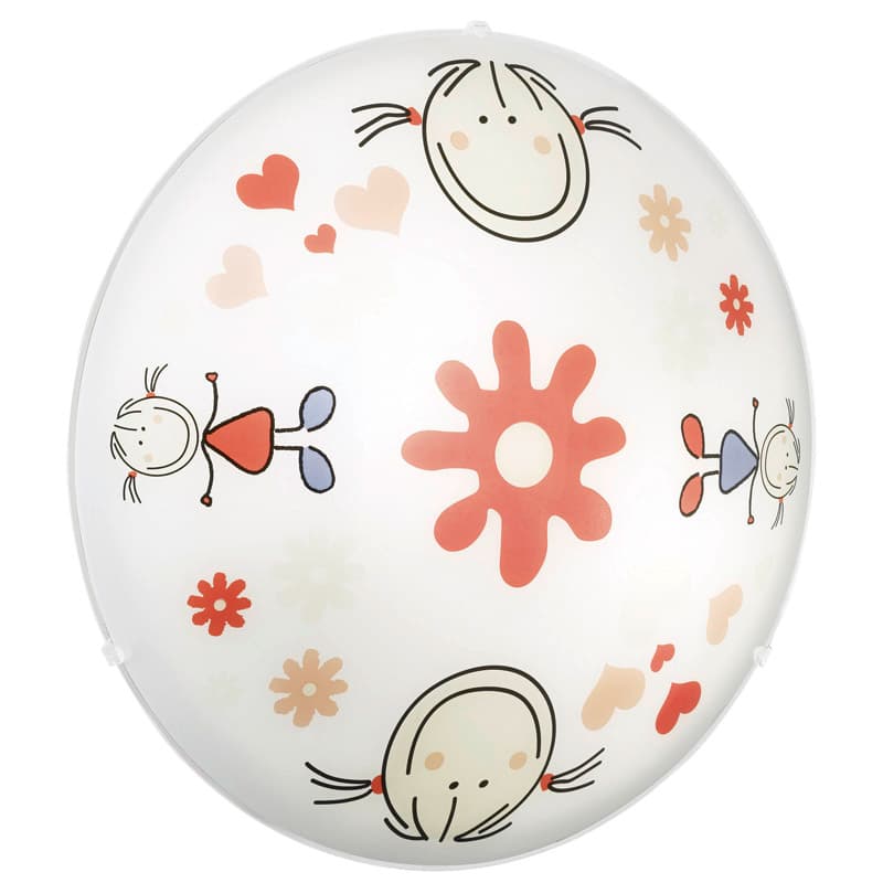 Eglo Светильник настенно-потолочный в детскую комнату JUNIOR 2, 2X60W (E27), IP20 88973