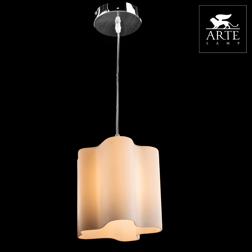 Arte Lamp Serenata Хром/Белый Светильник подвесной 1x40W 1xE27 A3479SP-1CC — миниатюра 2