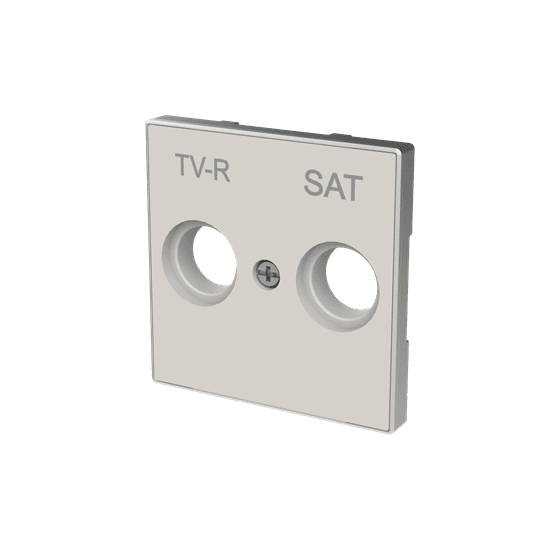 ABB SKY Дюна Накладка для TV-R-SAT розетки 2CLA855010A6201 — миниатюра 2