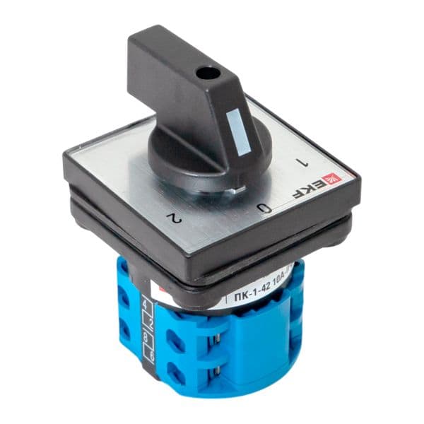 EKF Переключатель кулачковый ПК-1-42 10А 2P «1-0-2» IP65 — миниатюра 7