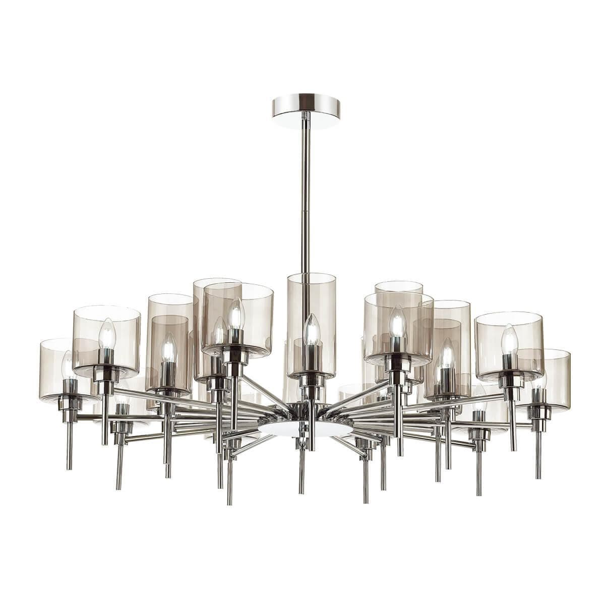 Odeon Light 4688/20 ODL20 280 хром/дымчатый Люстра E14 20*40W DIATRA — миниатюра 1