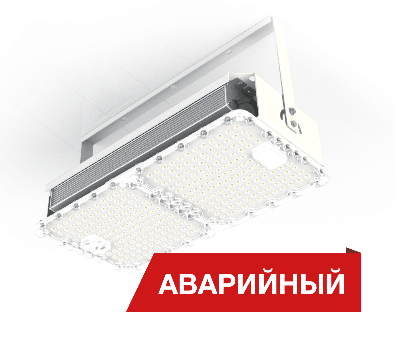Diora Светодиодный светильник Quadro 40/6000 Д 6000лм 40Вт 4000К IP54 0,95PF 80Ra Кп<5 лира аварийный DQ40D-4K-L-A