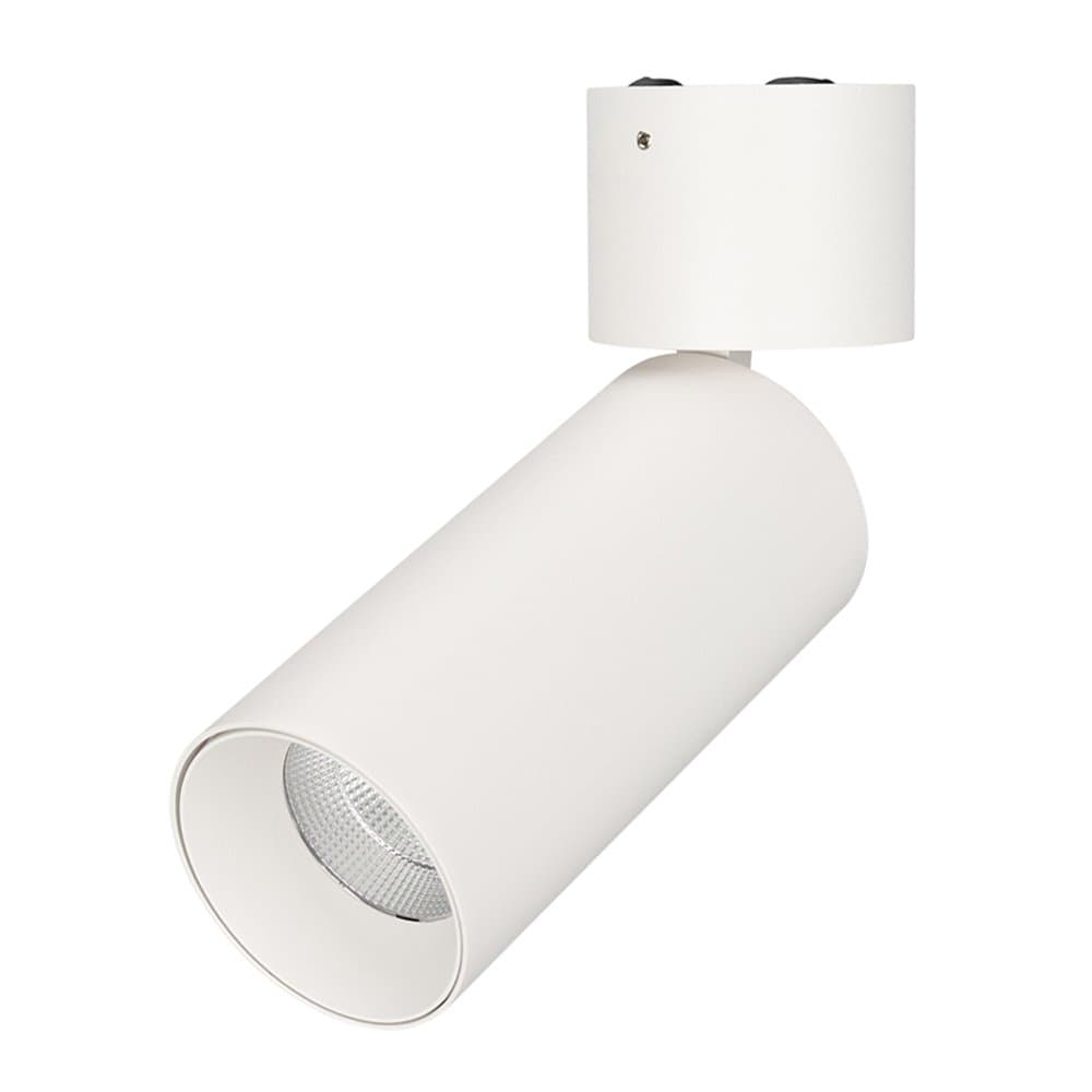 Arlight Светильник SP-POLO-SURFACE-FLAP-R65-8W Day4000 (WH-WH, 40 deg) (IP20 Металл, 3 года) 027528 — миниатюра 1