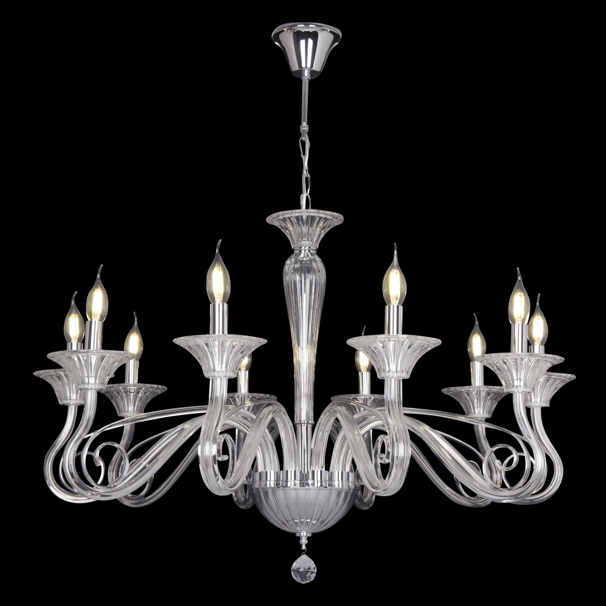 Maytoni Neoclassic Acqua Прозрачный Люстра E14 40W DIA010PL-10TR — миниатюра 2