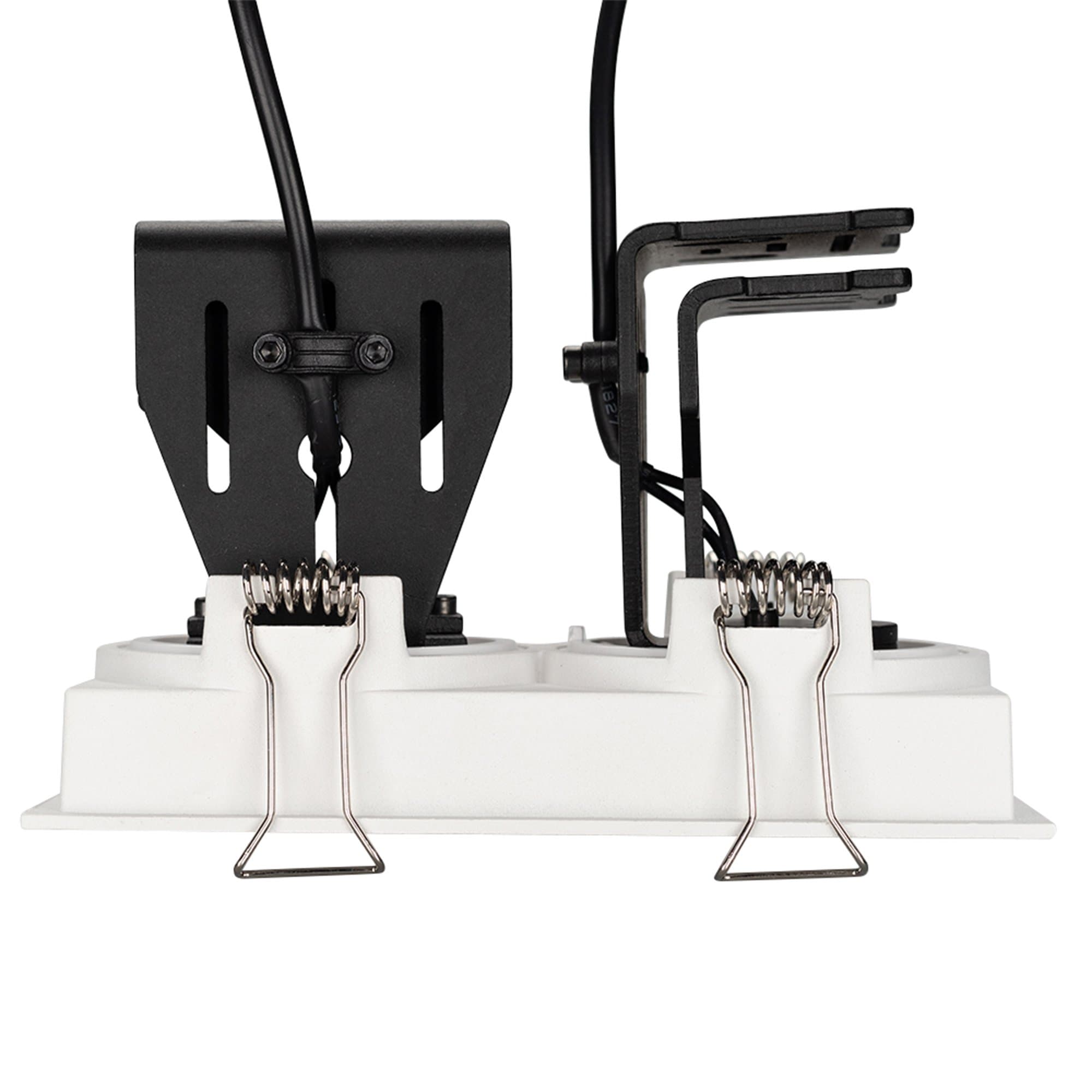 Arlight Светильник CL-SIMPLE-S148x80-2x9W Warm3000 (WH, 45 deg) (IP20 Металл, 3 года) 026876 — миниатюра 6