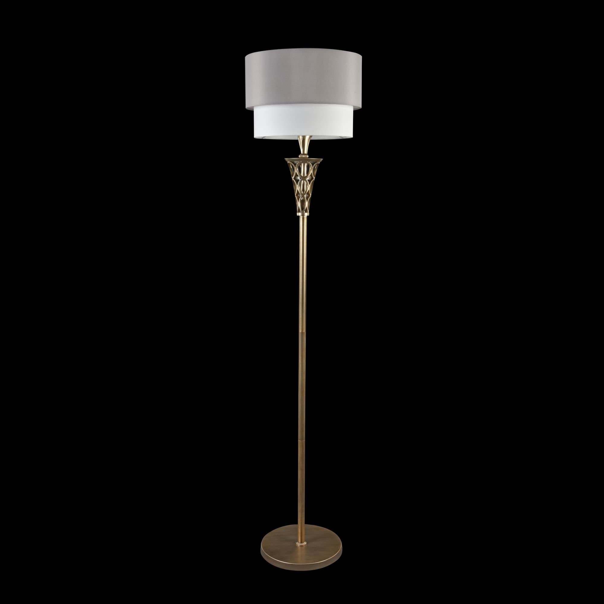 Maytoni House Lillian Серебро Антик Торшер 1xE27 100W H311-FL-01-G — миниатюра 8
