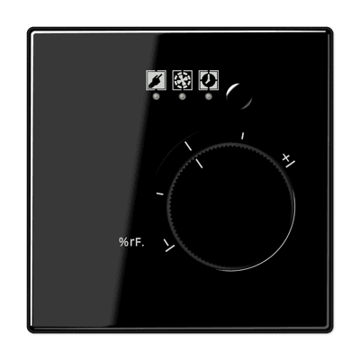 JUNG Гигростат, чёрный LS5201HYGSW