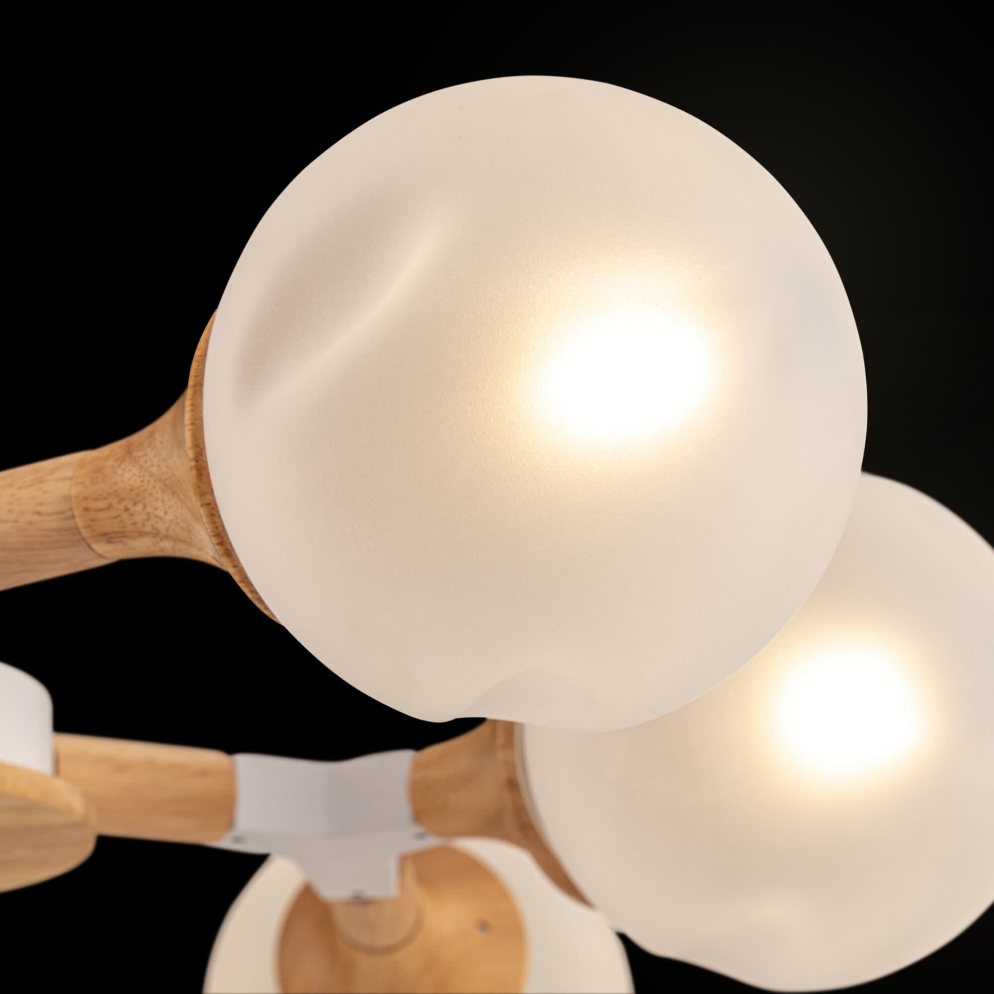 Freya Modern Amy Белый Потолочный светильник FR5105CL-08W — миниатюра 2
