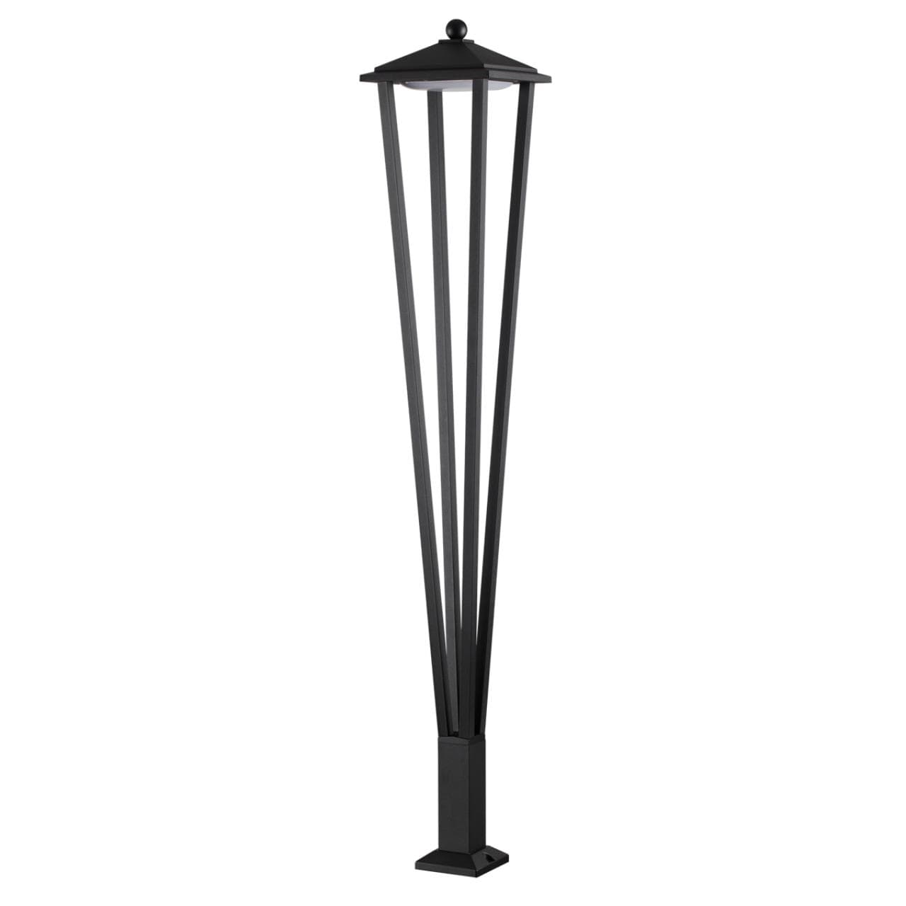 Odeon Light 6655/12GA NATURE ODL24 черный/металл Уличный светильник IP65 LED 12W 4000K AC85-265V BEARITZ