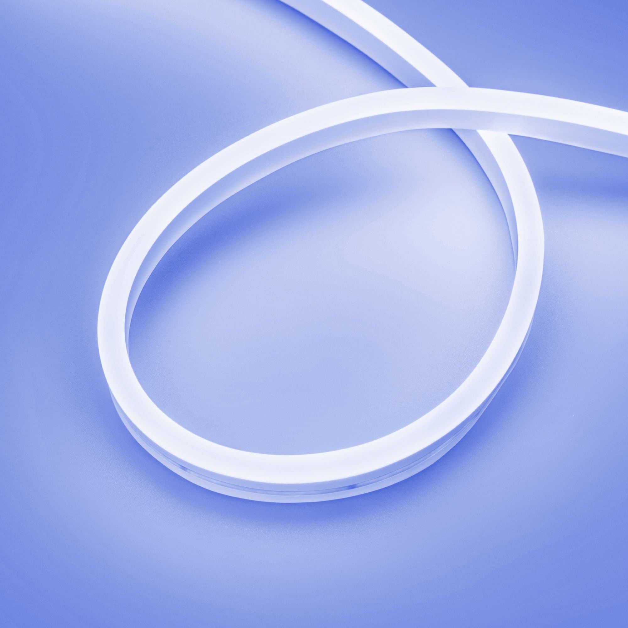 Arlight Лента герметичная AURORA-PS-A120-16x8mm 24V Blue (10 W/m, IP65, 2835, 5m) (-) 036691