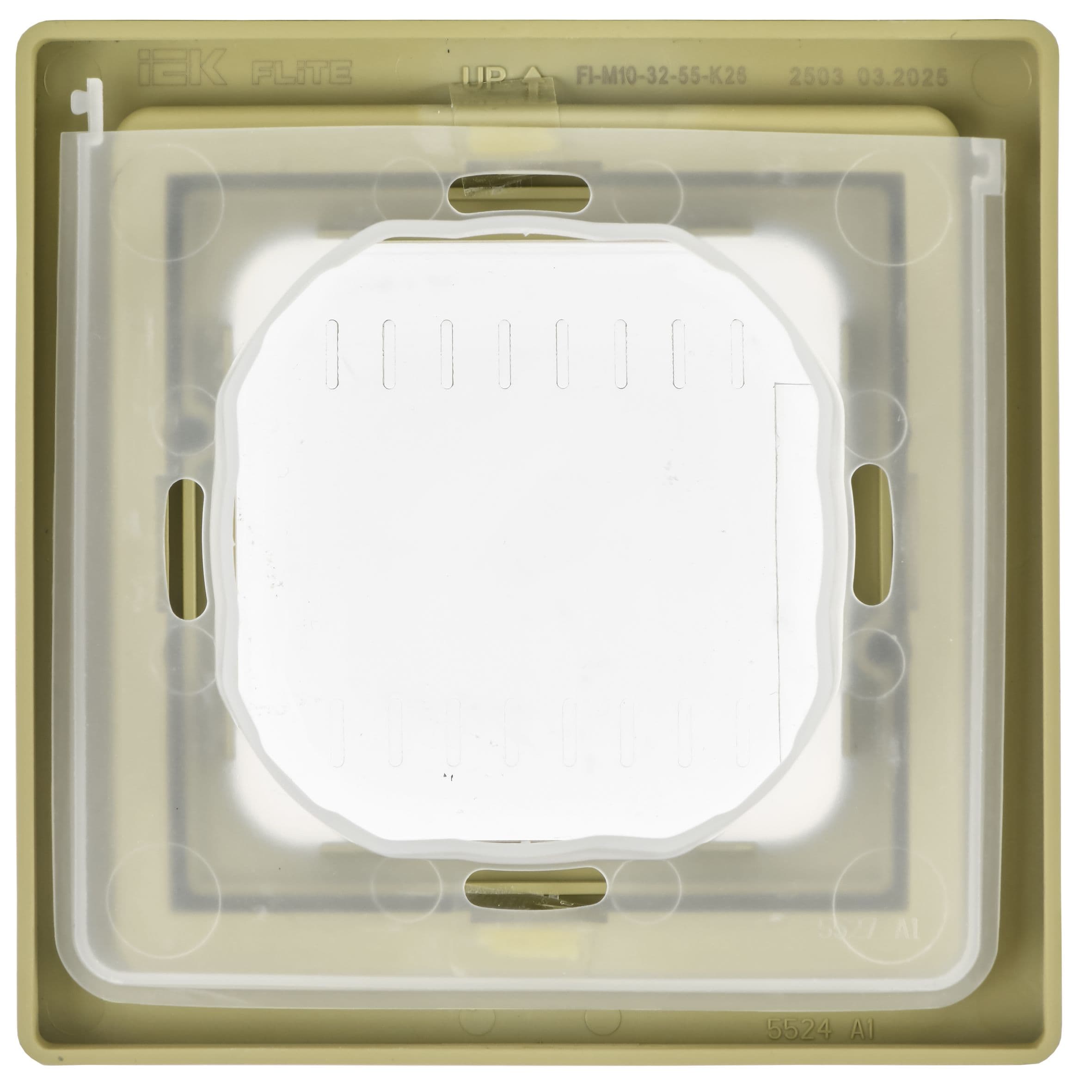 IEK FLITE Оливковый Рамка 1-местная IP55 — миниатюра 3