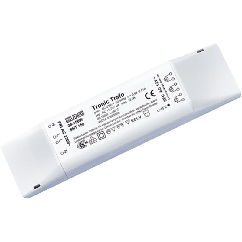 JUNG Трансформатор электронный для низковольтных галогенных ламп 20-150W SNT150