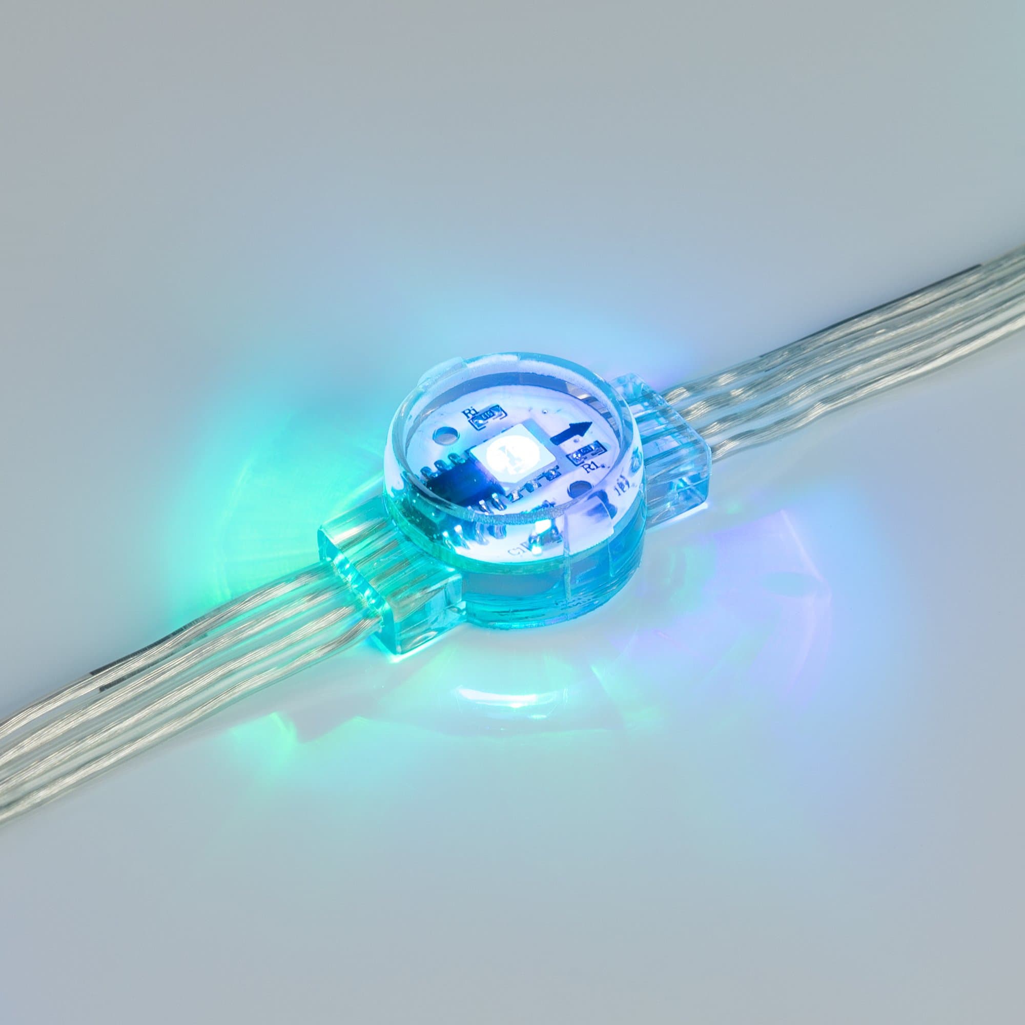 Arlight Модуль управляемый DMX-B1-D20 12V RGB (0.3W, IP68, 120 deg) (Пластик, 3 года) 036777 — миниатюра 4